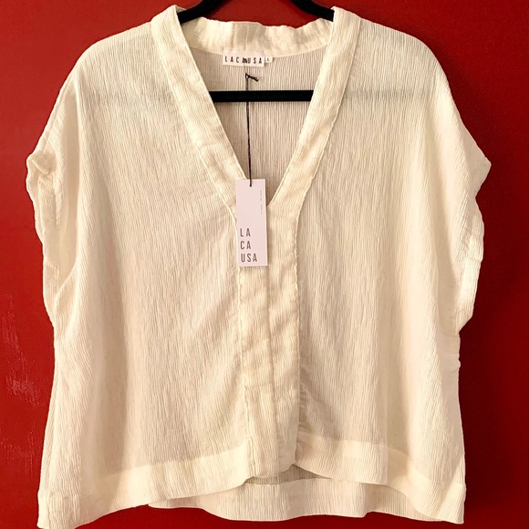Lacausa Oat Blouse Never Worn (Perfect Condition) - Picture 2 of 5